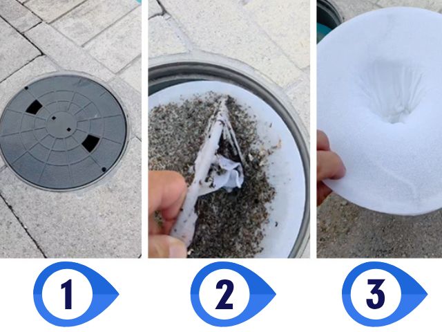 sock trick pool cleaning hack