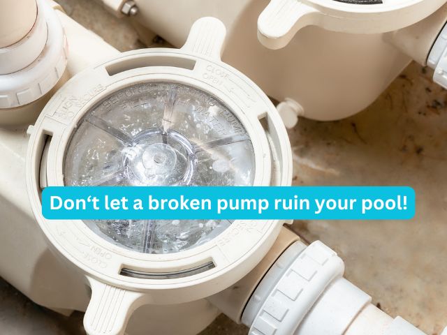 broken pool pump